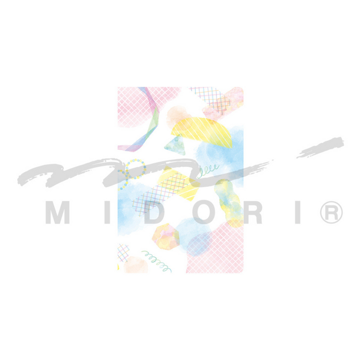Midori Yuru Log Notebook [B6] in Watercolor — Midori notebook — quality writing journal with premium paper, at Cityluxe Singapore stationery store