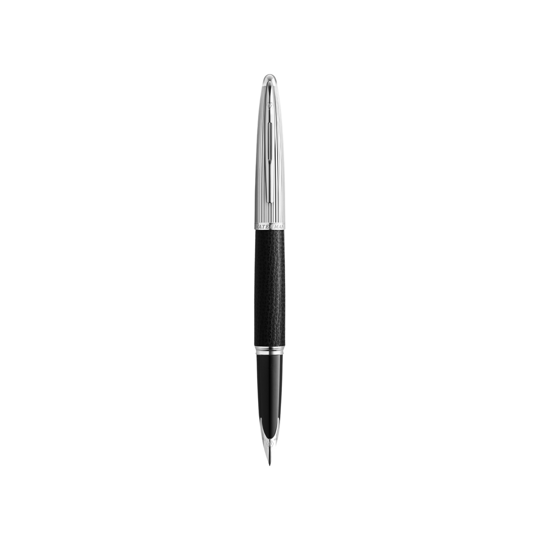 Waterman Carene SE Black Leather Fountain Pen - Medium (FPD 2024)