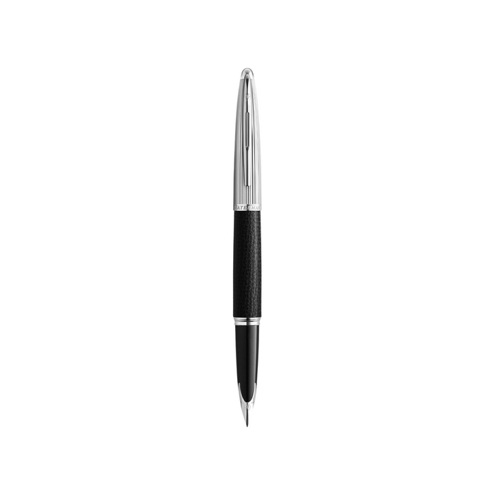 Waterman Carene SE Black Leather Fountain Pen - Medium (FPD 2024)