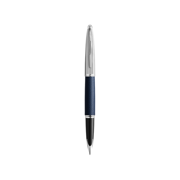 Waterman Carene SE Blue Leather Fountain Pen - Medium (FPD 2024)