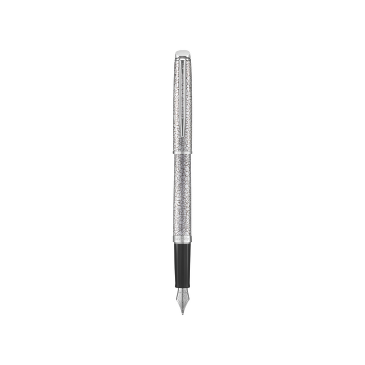 Waterman Hemisphere 18 Deluxe Cracked Fountain Pen in Medium — Waterman fountain pen — precision nib writing instrument, at Cityluxe Singapore stationery store