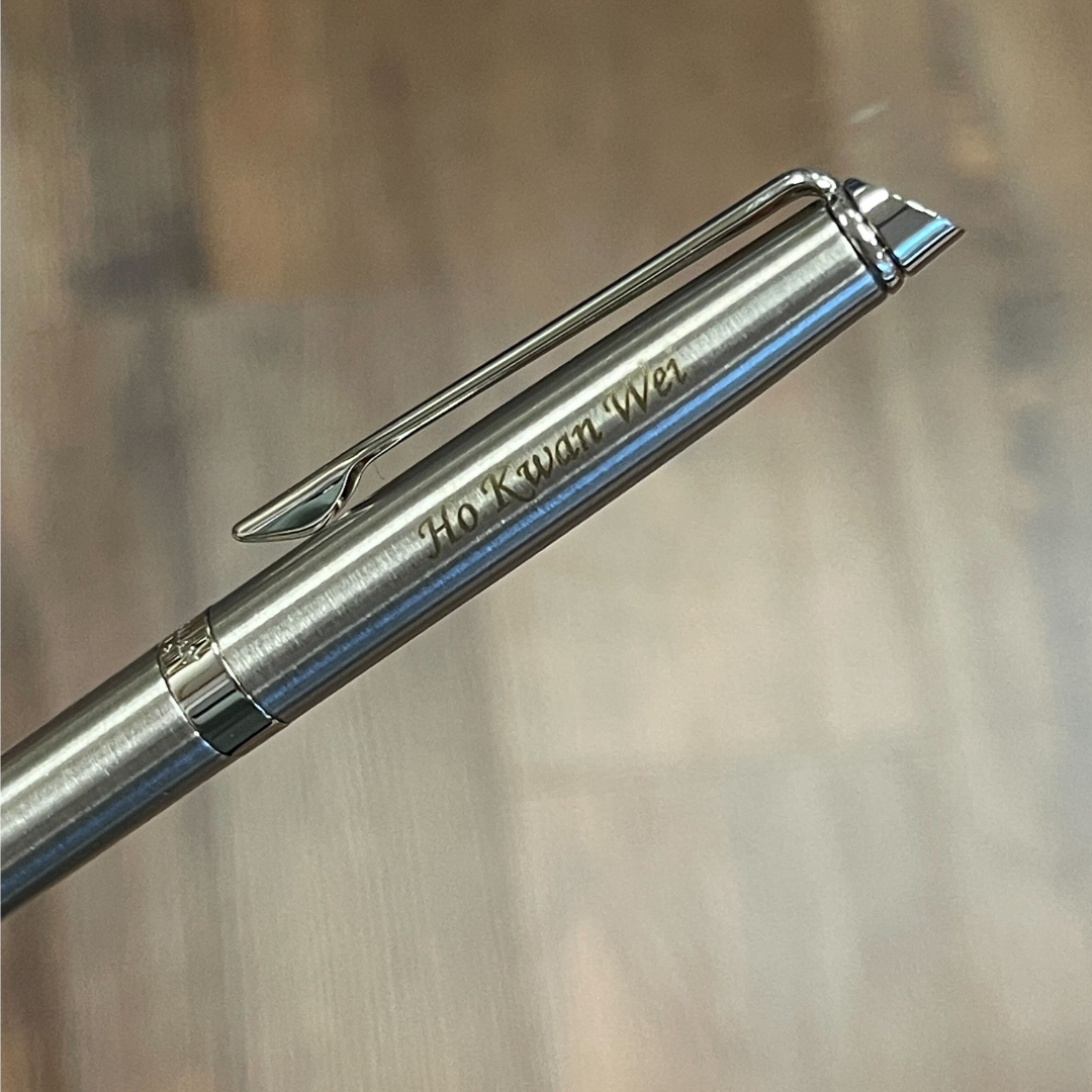 Waterman Hemisphere Stainless Steel CT Ballpoint Pen