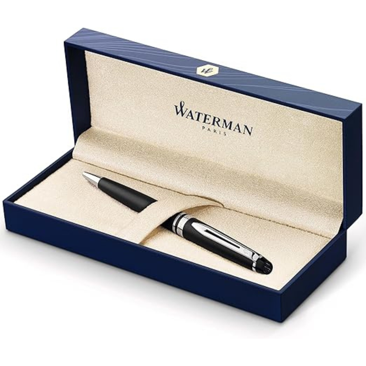 Waterman Expert Matte Black Ballpoint Pen