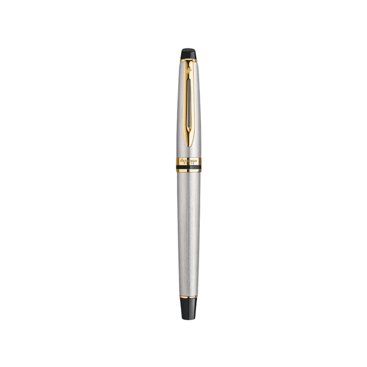 Waterman Expert3 Stainless Steel GT Fountain Pen — Waterman fountain pen — precision nib writing instrument, at Cityluxe Singapore stationery store