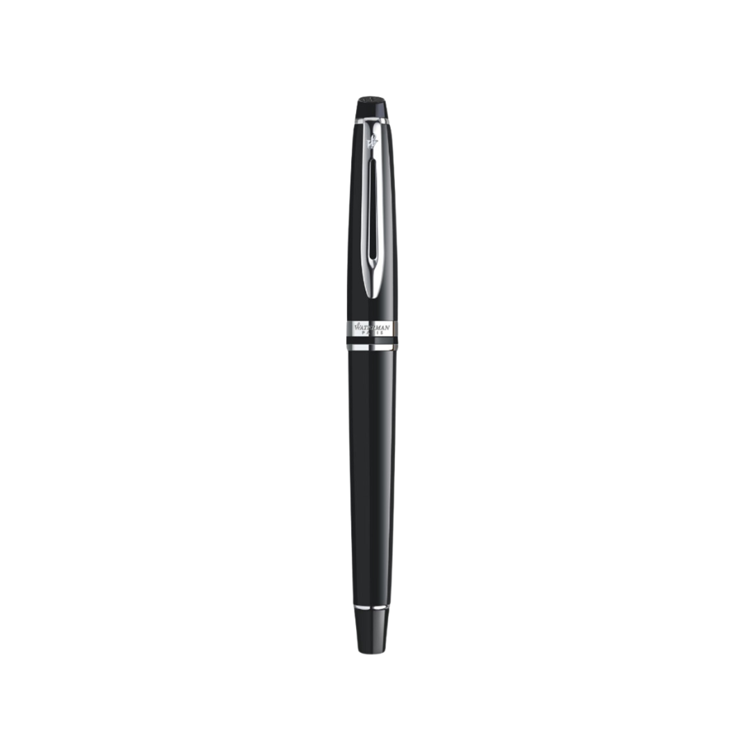 Waterman Expert3 Laque Black CT Rollerball Pen — Waterman rollerball pen — fluid gel ink writing instrument, at Cityluxe Singapore