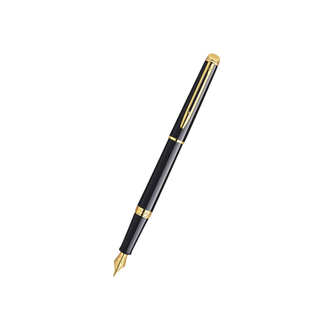 Waterman Hemisphere Laque Black GT Fountain Pen