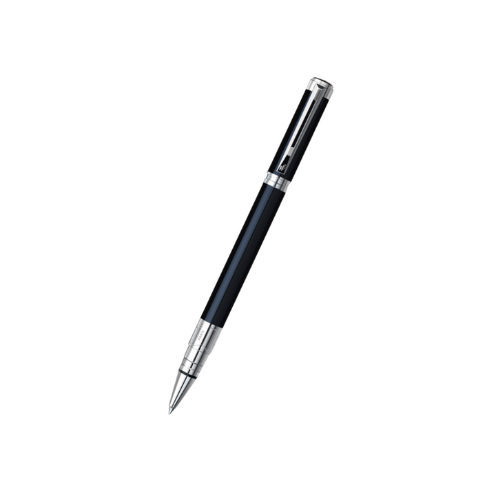 Waterman Perspective Laque Black CT Rollerball Pen — capped