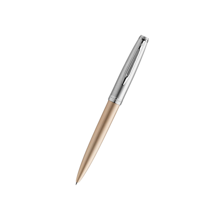 Waterman Embleme Dlx Gold CT Ballpoint Pen — capped
