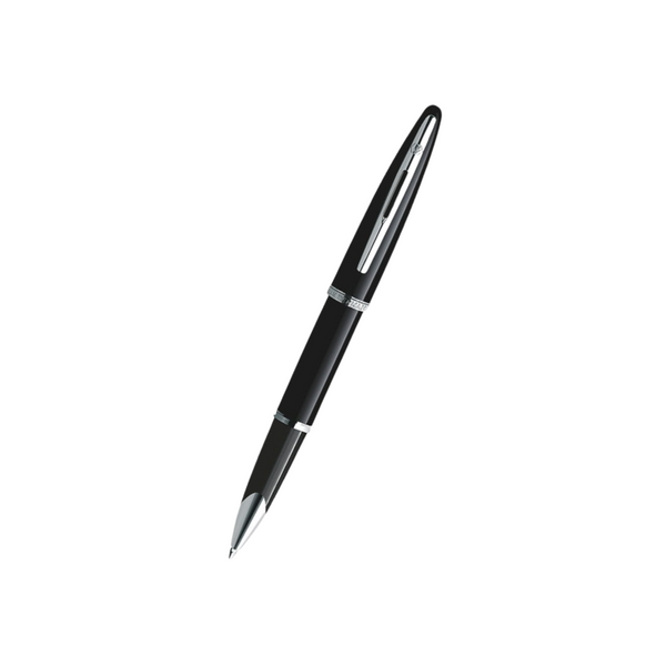Load image into Gallery viewer, Waterman Carene Laque Black ST Rollerball Pen
