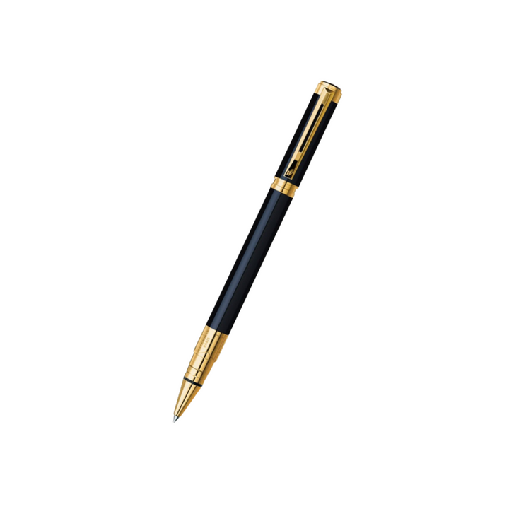 Waterman Perspective Laque Black GT Rollerball Pen — capped