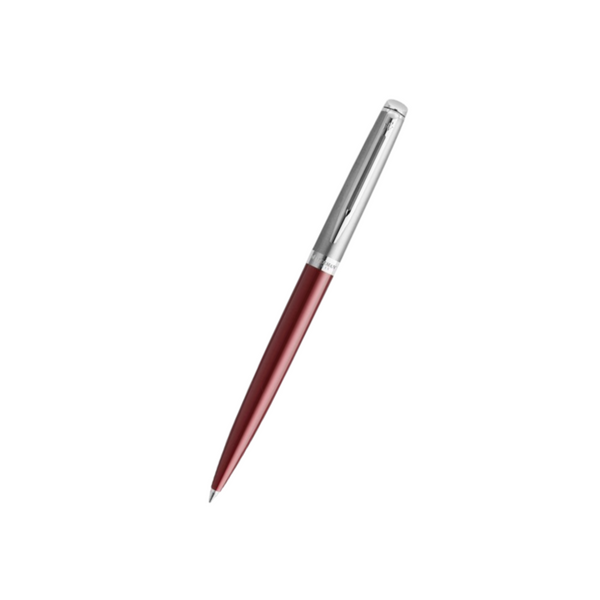 이미지를 갤러리 뷰어에 로드 , Waterman Hemisphere Gift Set Essential Matt CT Ballpoint Pen With Crystal Dome - Stainless Red

