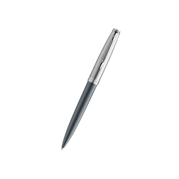 Waterman Embleme Dlx Grey CT Ballpoint Pen — capped
