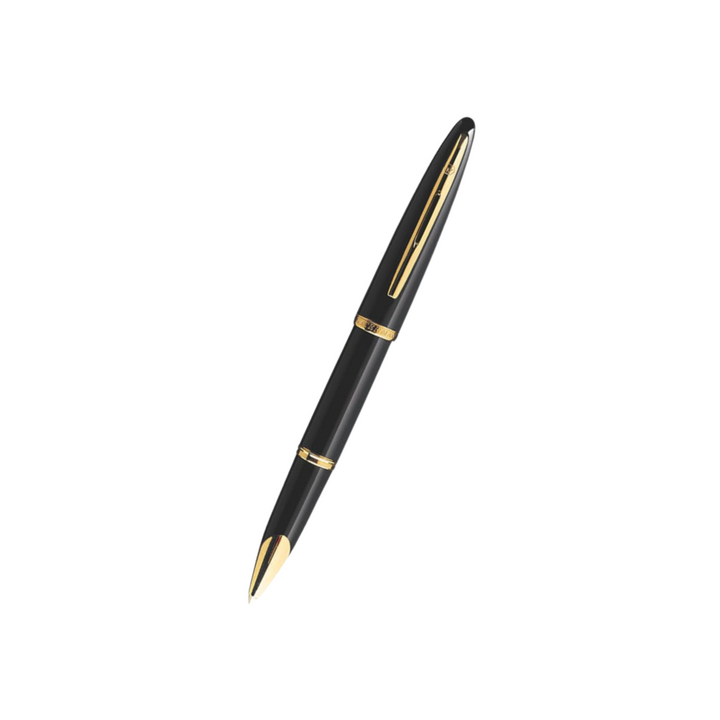 Waterman Carene Laque Black GT Rollerball Pen — capped