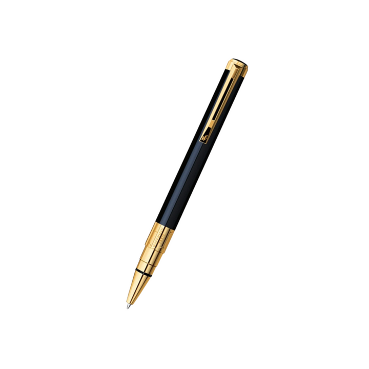 Waterman Perspective Laque Black GT Ballpoint Pen — capped