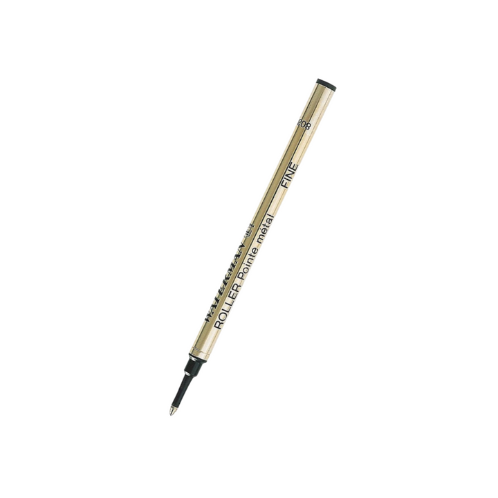 Waterman Rollerball Refill Fine Black — capped
