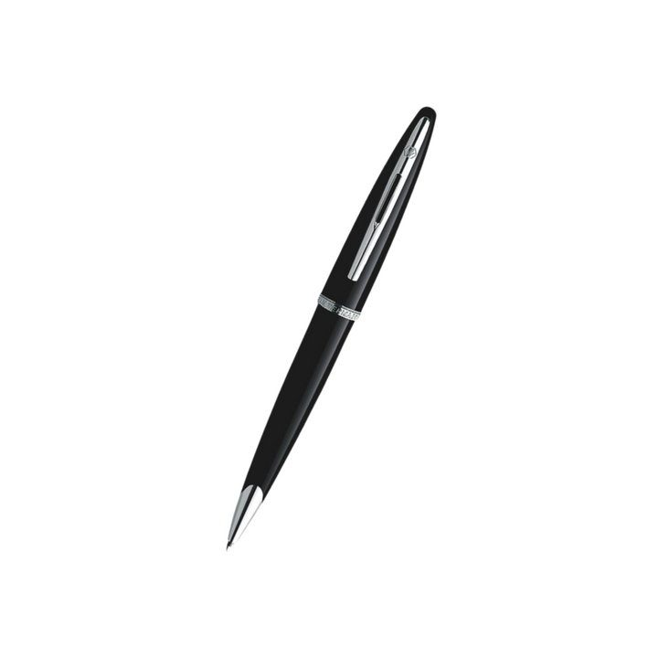 Waterman Carene Laque Black ST Ballpoint Pen — capped