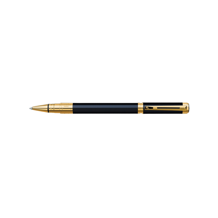 Waterman Perspective Laque Black GT Rollerball Pen — tip detail