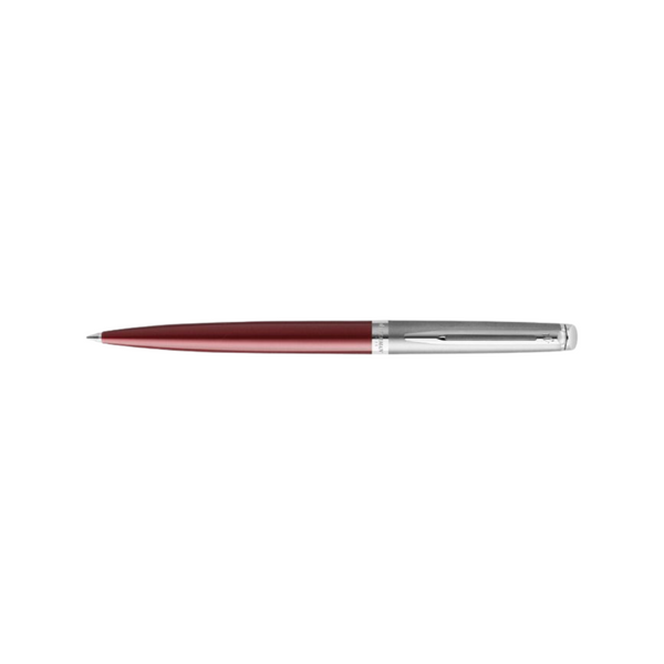 이미지를 갤러리 뷰어에 로드 , Waterman Hemisphere Gift Set Essential Matt CT Ballpoint Pen With Crystal Dome - Stainless Red
