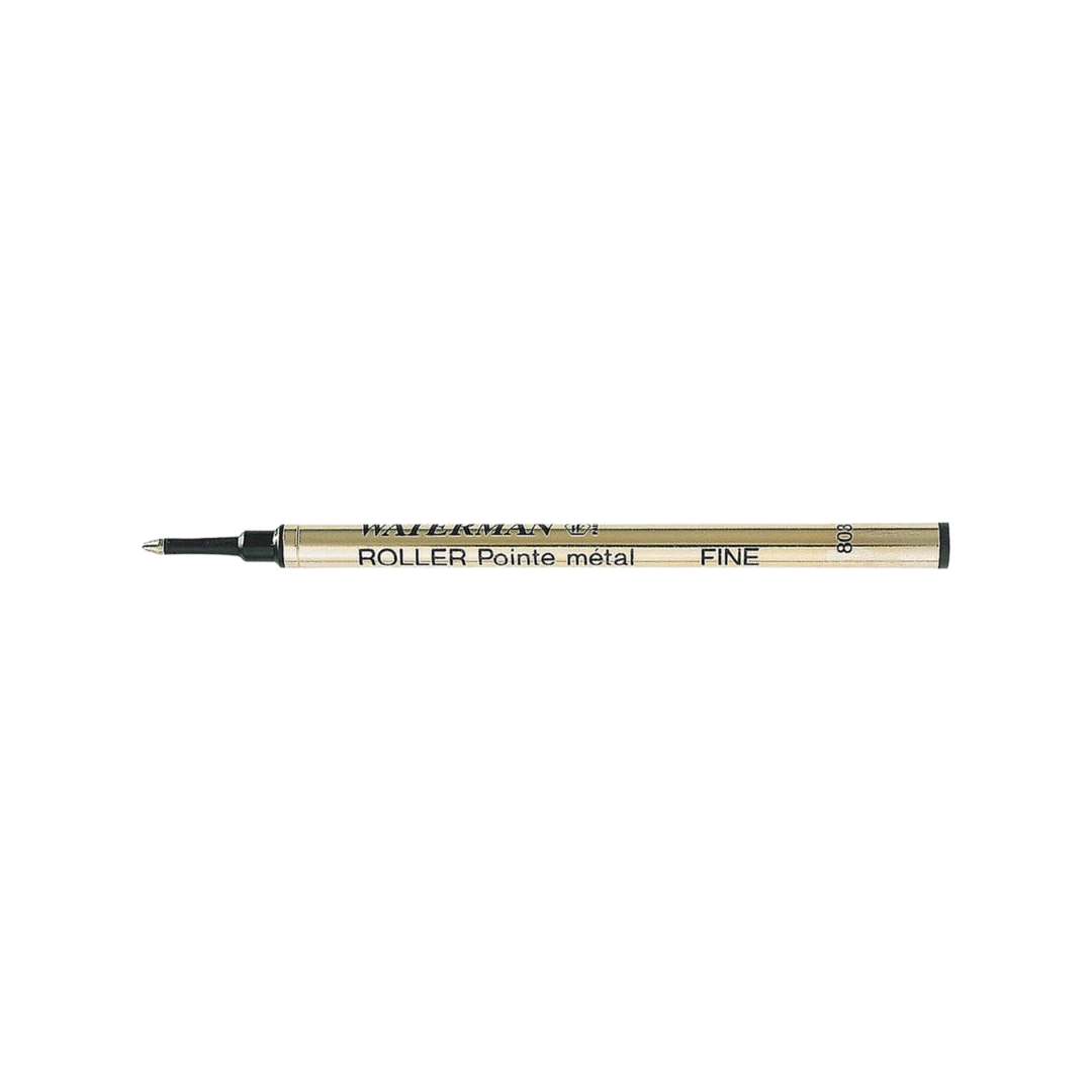 Waterman Rollerball Refill Fine Black — tip detail