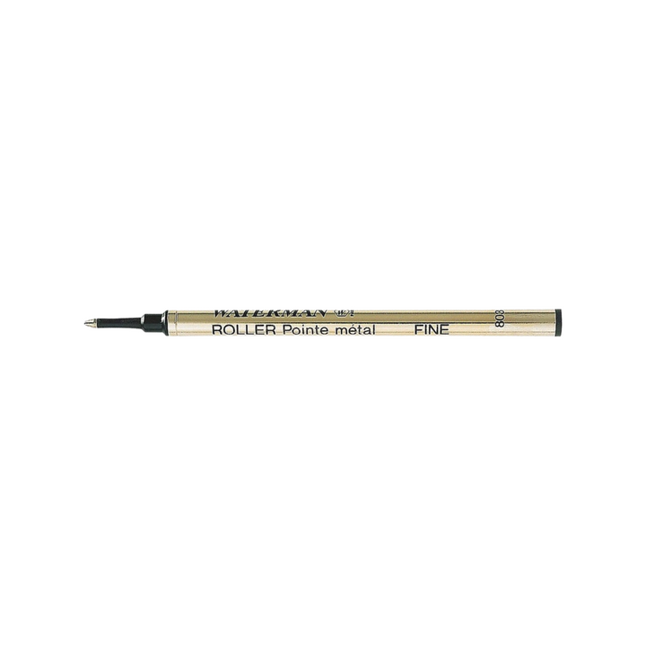 Waterman Rollerball Refill Fine Black — tip detail
