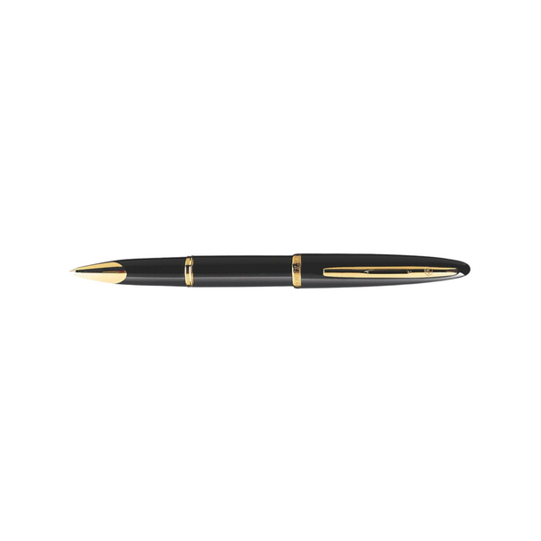 将图片加载到图库查看器，Waterman Carene Laque Black GT Rollerball Pen
