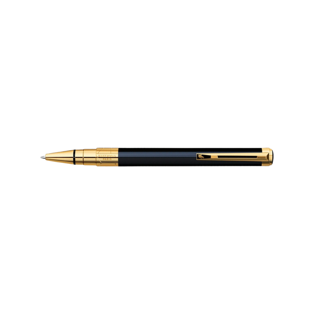 Waterman Perspective Laque Black GT Ballpoint Pen — tip detail