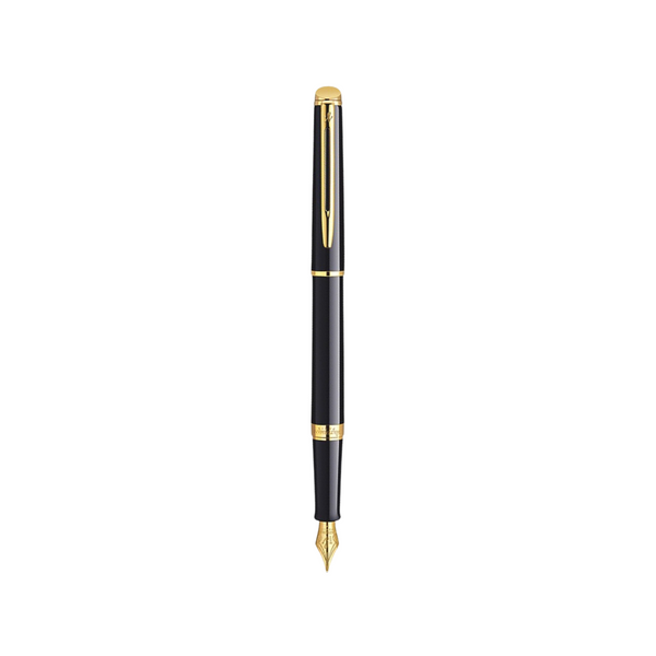 Load image into Gallery viewer, Waterman Hemisphere Laque Black GT Fountain Pen
