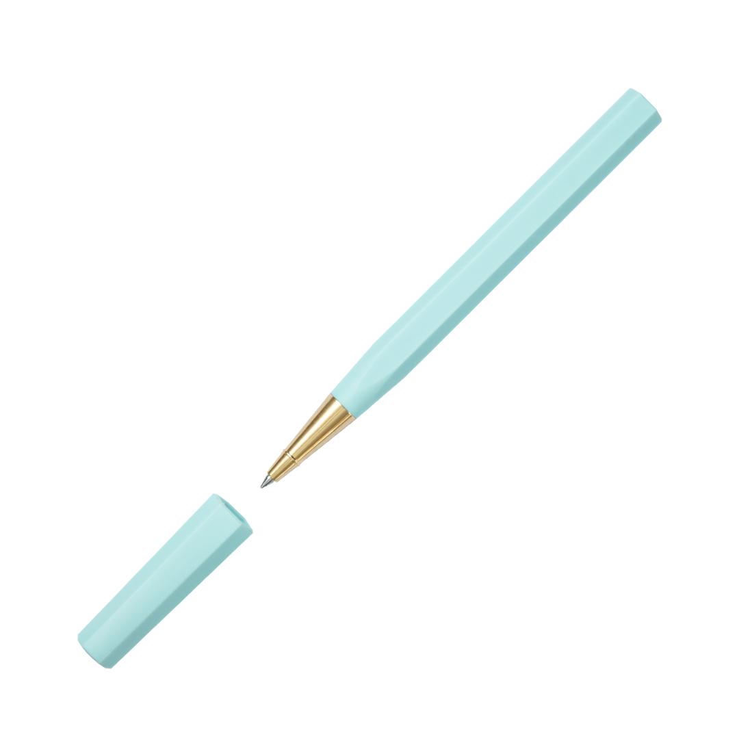 Ystudio Glamour Evolve-Ocean Sustainable Rollerball Pen - Sky Blue