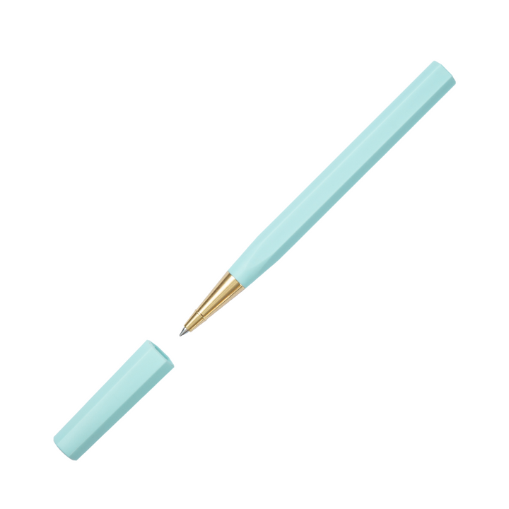Ystudio Glamour Evolve-Ocean Sustainable Rollerball Pen - Sky Blue