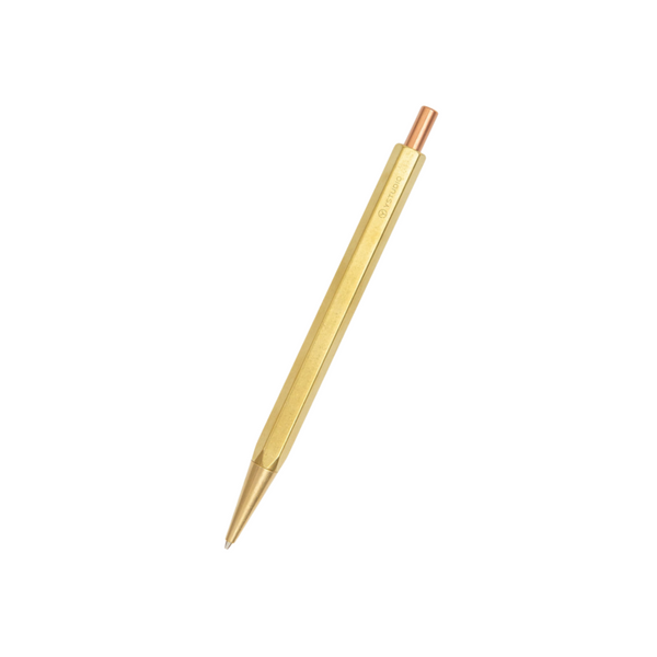 이미지를 갤러리 뷰어에 로드 , Ystudio Classic Revolve - Mechanical Pencil Lite - Brass
