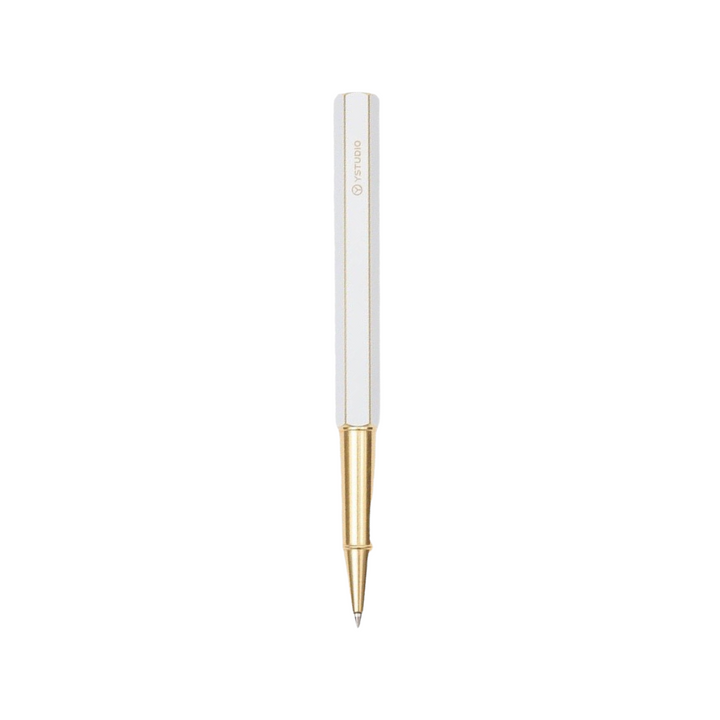 Ystudio Classic Revolve Rollerball Pen - White