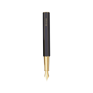 Ystudio Classic Revolve Fountain Pen Black