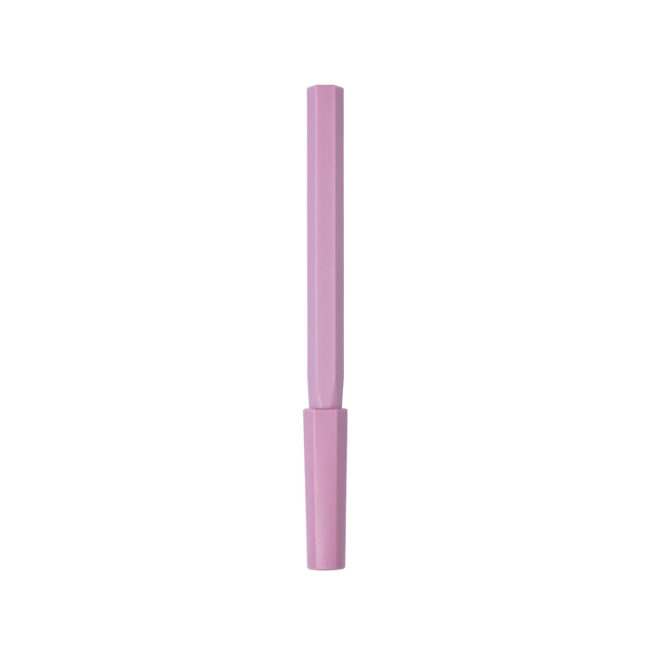 Ystudio Glamour Evolve-Ocean Sustainable Rollerball Pen in Evening Purple — Ystudio rollerball pen — fluid gel ink writing instrument, at Cityluxe Singapore