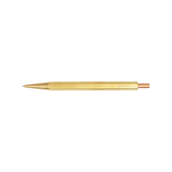 Load image into Gallery viewer, Ystudio Classic Revolve - Mechanical Pencil Lite - Brass
