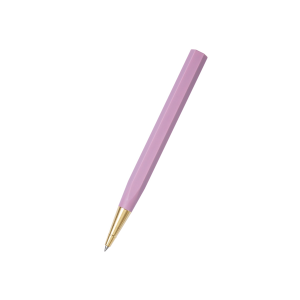 Ystudio Glamour Evolve-Ocean Sustainable Rollerball Pen - Evening Purple — capped