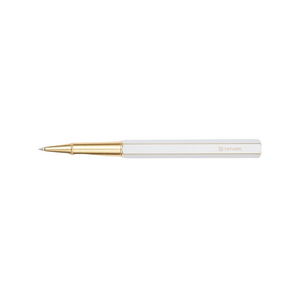 Ystudio Classic Revolve Rollerball Pen - White