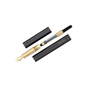 Ystudio Classic Revolve Fountain Pen Black