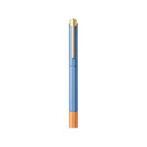 Ystudio Glamour Evolve-Bihex Rollerball Pen Blue Gin