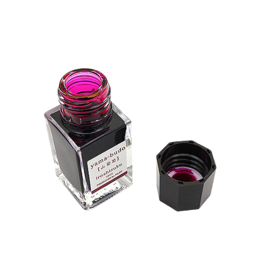 Pilot Iroshizuku 15ml Ink Bottle - Yama-budo (Purple Magenta)