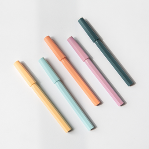 Ystudio Glamour Evolve-Ocean Sustainable Rollerball Pen - Sunset Orange