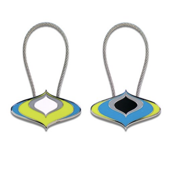 Acme Studio Key Ring in Genie — Acme Studio keychain — premium stationery, at Cityluxe Singapore