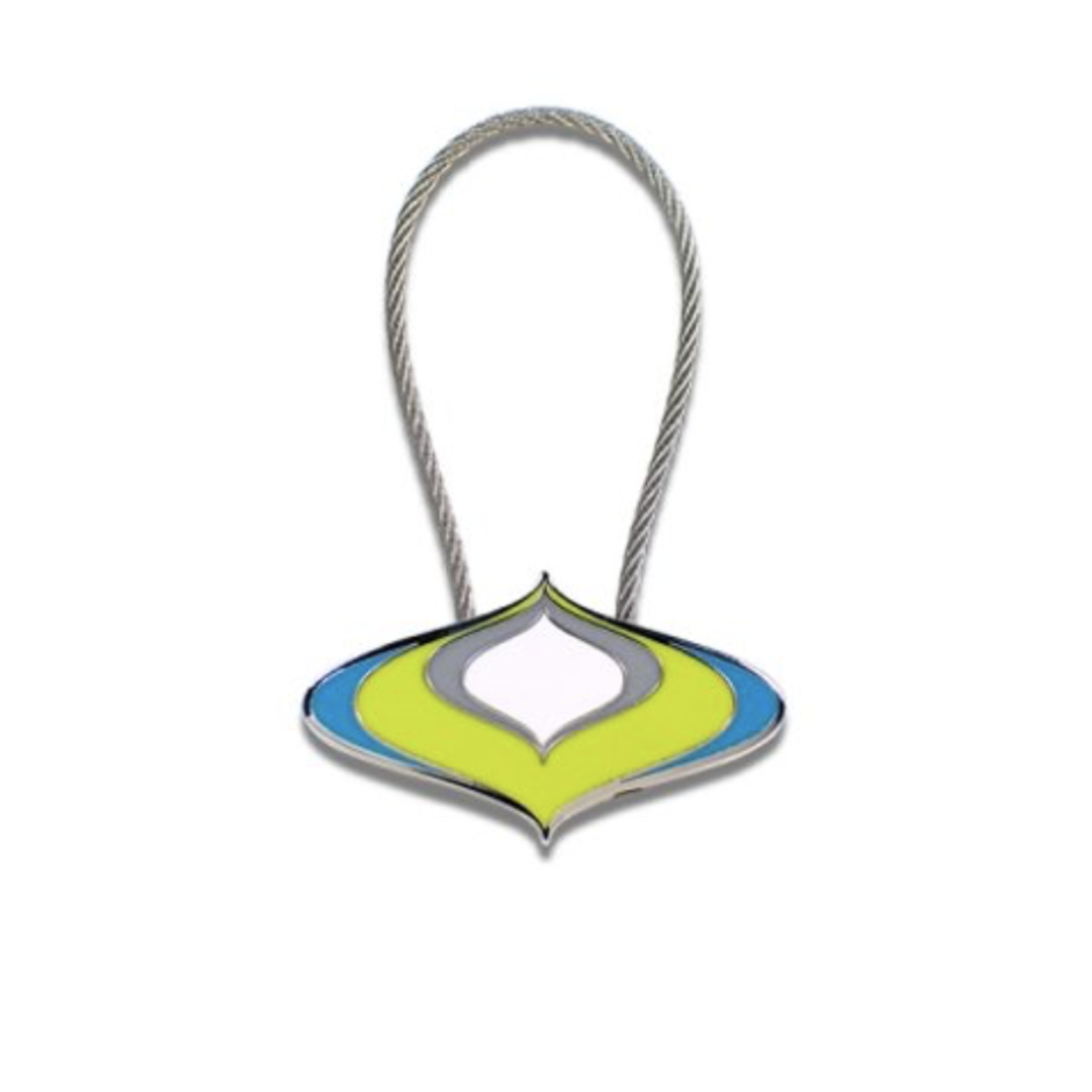 Acme Studio Key Ring in Genie — Acme Studio keychain — premium stationery, at Cityluxe Singapore