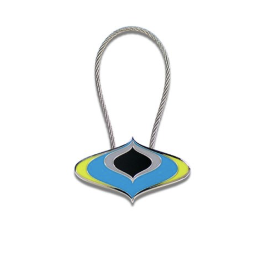Acme Studio Key Ring in Genie — Acme Studio keychain — premium stationery, at Cityluxe Singapore
