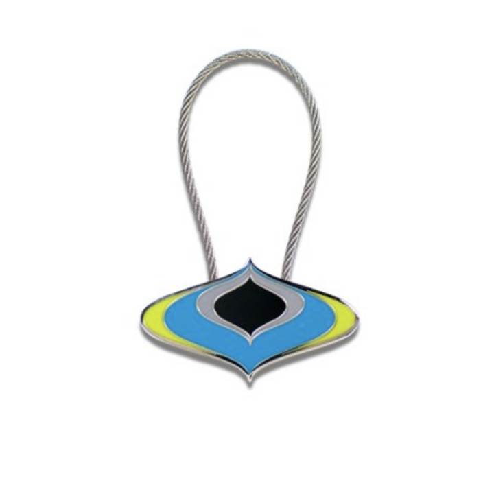 Acme Studio Key Ring in Genie — Acme Studio keychain — premium stationery, at Cityluxe Singapore