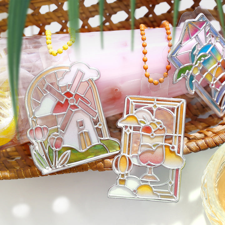 BGM Clear Seal: Café À La Mode: Traveling Window - World