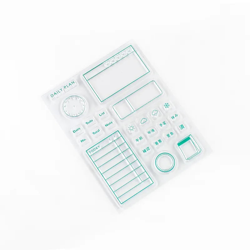 BGM Clear Stamp Record / Daily — side view