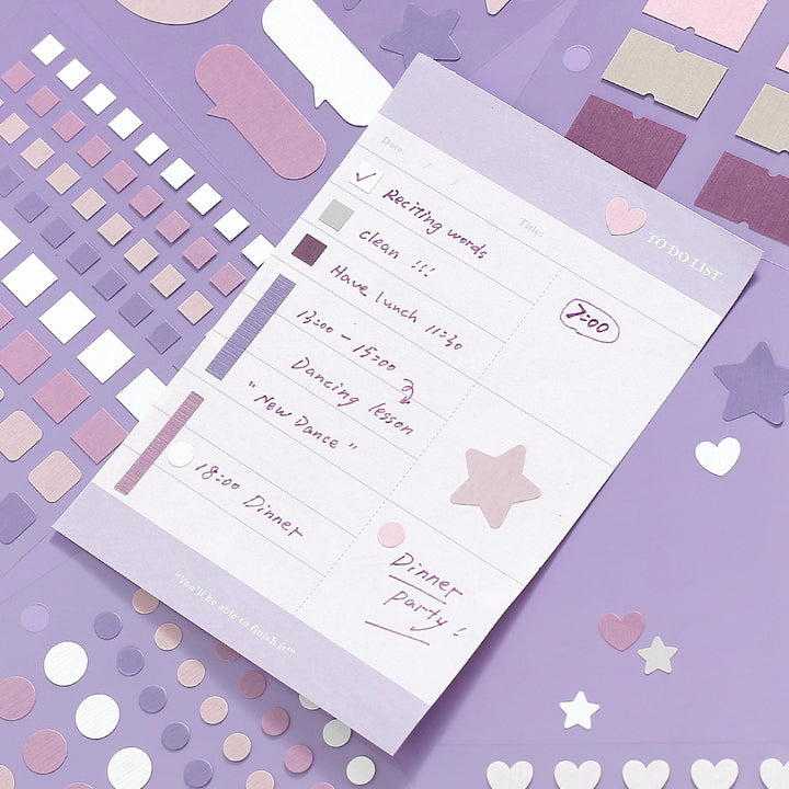 BGM Daily Palette Seat Seal: Lilac — in use