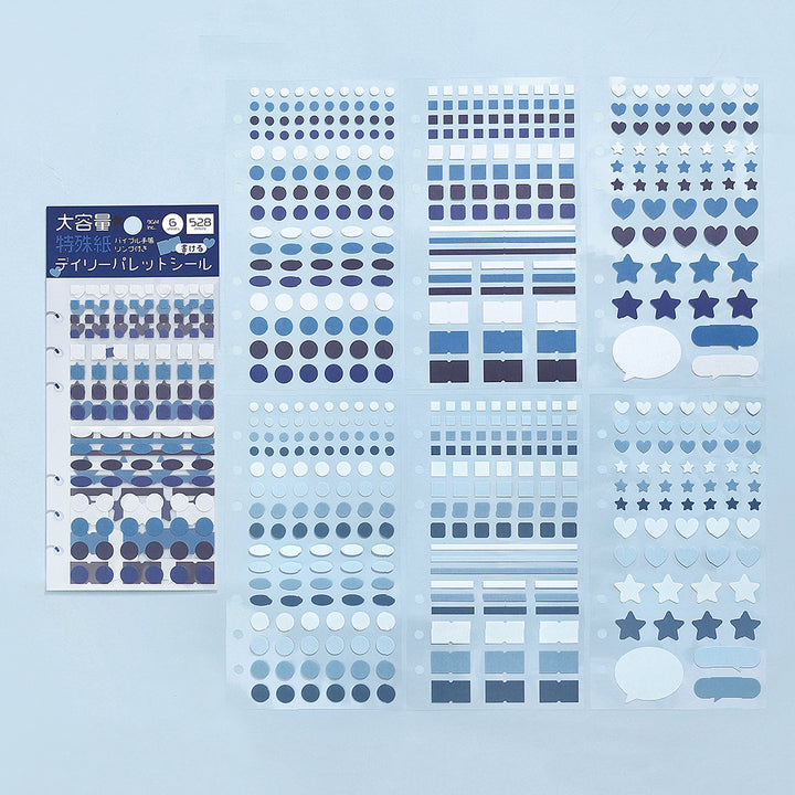 BGM Daily Palette Seat Seal: Ocean — side view