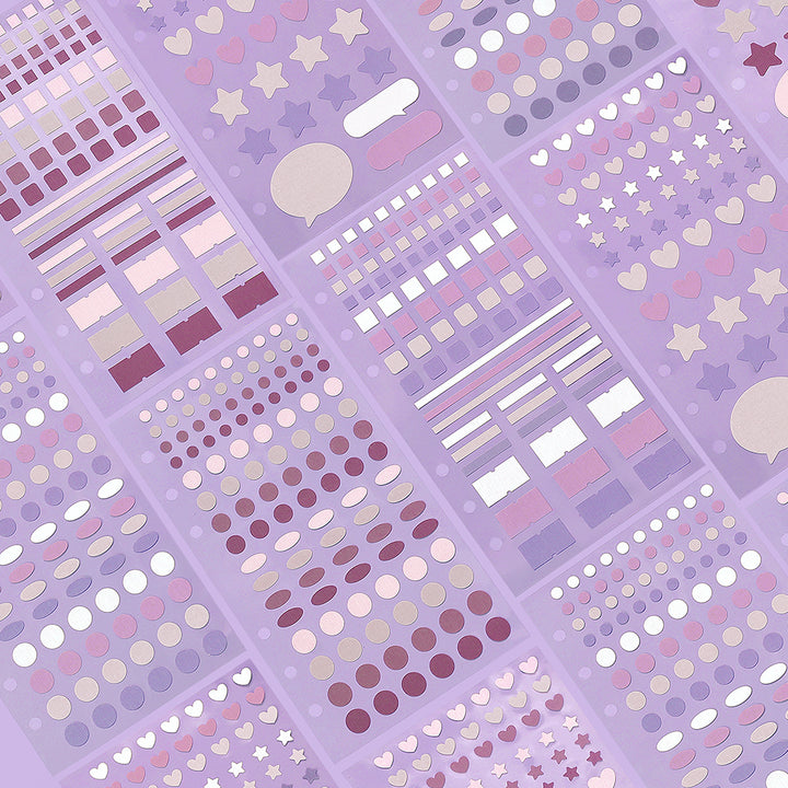 BGM Daily Palette Seat Seal: Raspberry — with packaging
