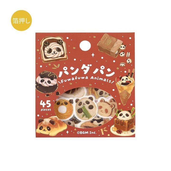 BGM Flakes Seal Fluffy Animals – Panda Bun